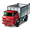 GMC Tipper Truck Icon 32x32 png